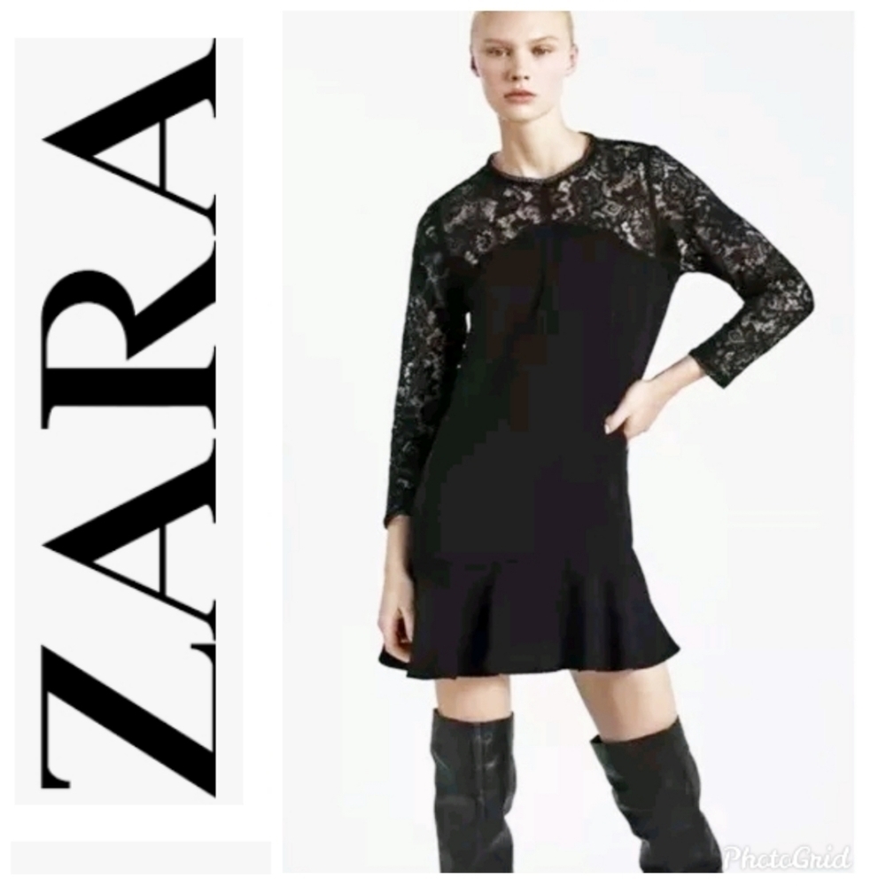 ZARA Collection Black Dress - Picture 2 of 16